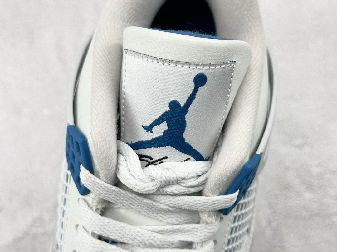 Jordan Shoes- Jordan 4 Military Blue Comfortable Everyday Designer Shoes
