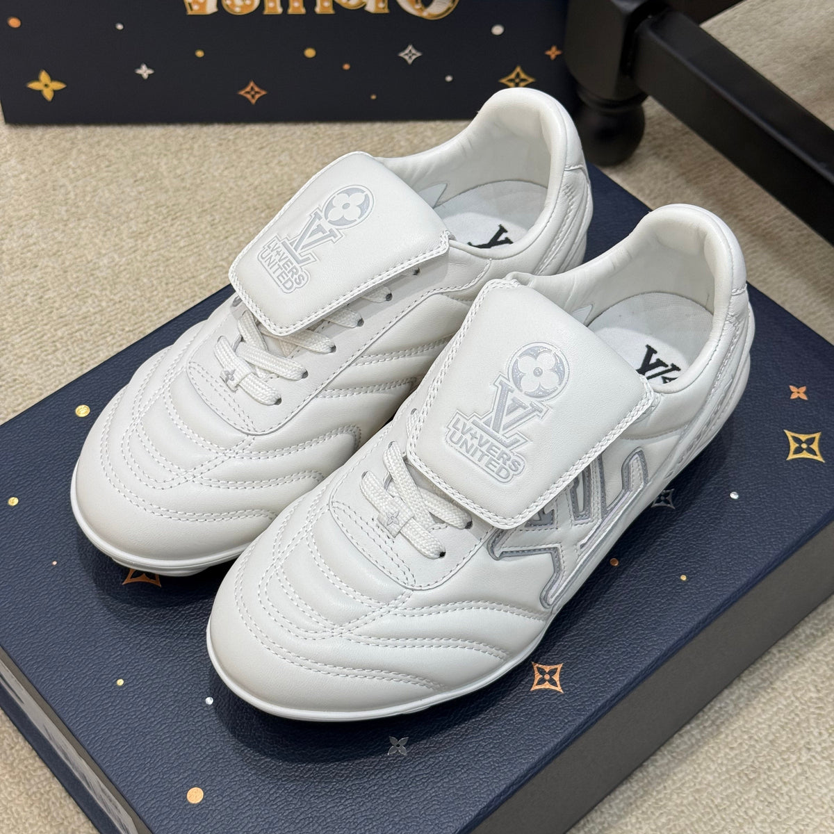 Louis Vuitton Shoes- Louis Vuitton Lou Footprint Sneaker Luxury Lifestyle Designer Footwear