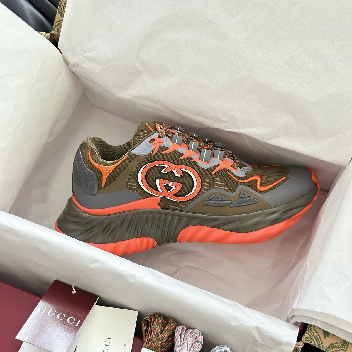 Gucci Shoes- Gucci Ripple Trainers Luxury Lifestyle Designer Footwear