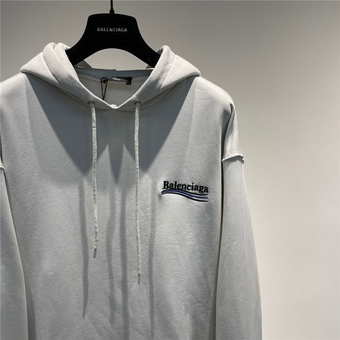 Close-up of Balenciaga designer clothing craftsmanship