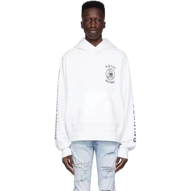Amiri luxury hoodie detail shot