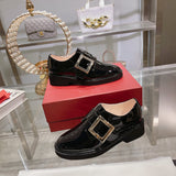 Texture and finish detail of Roger Vivier luxury piece style No.093