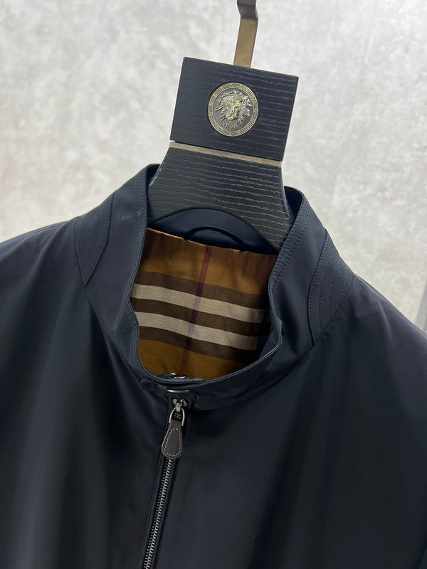 Close-up of Burberry designer clothing craftsmanship