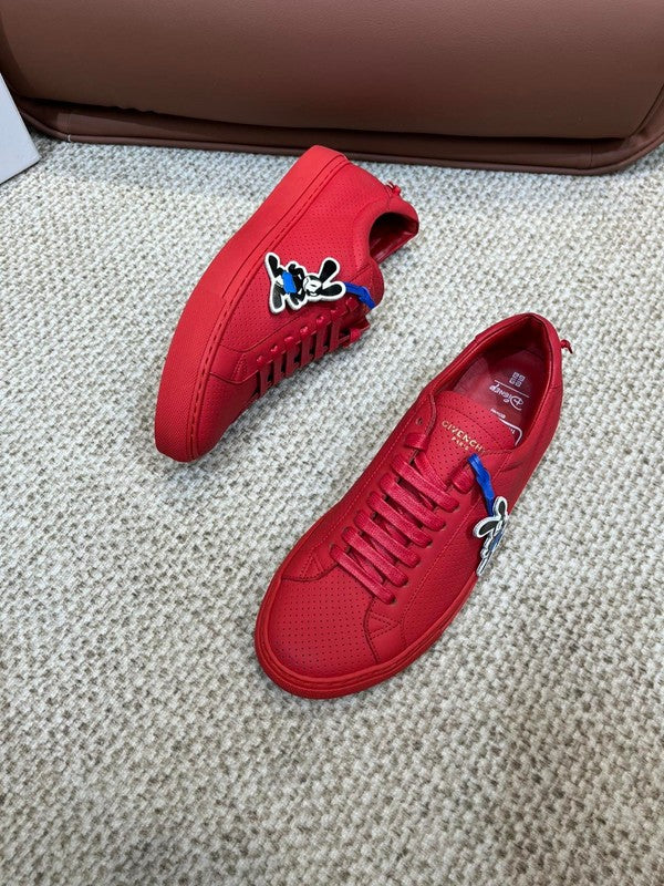 Givenchy Red Classic Ballet Flats - Lifestyle Styling Shot