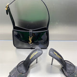 Saint Laurent designer shoes full view
