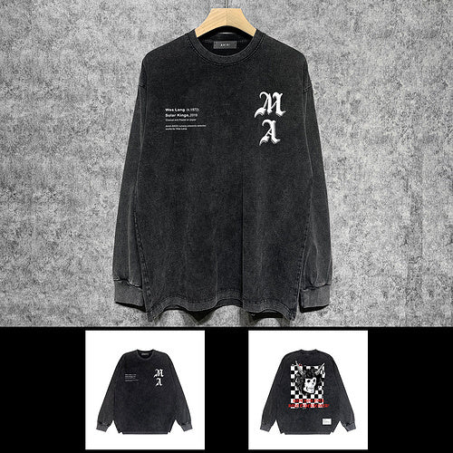 Texture and finish detail of Amiri luxury piece style No.185