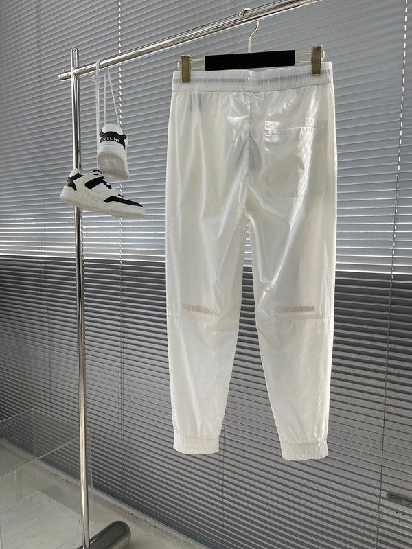 Close-up of Balenciaga designer clothing craftsmanship