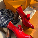 Close-up detail view of Louis Vuitton luxury piece style No.008