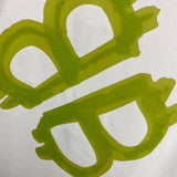 Close-up of Balenciaga t-shirt craftsmanship