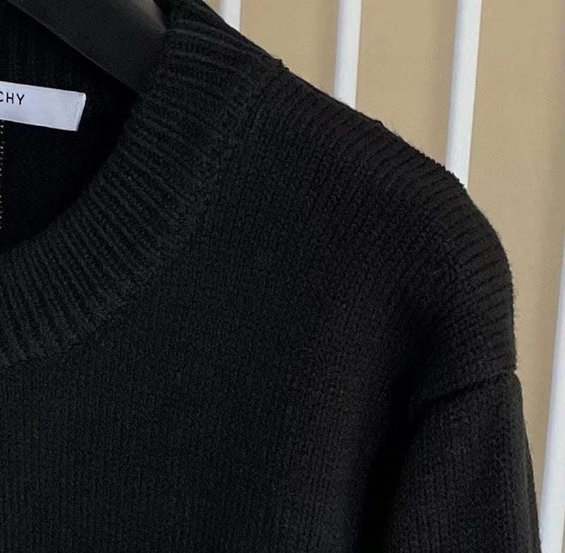 Close-up of Givenchy designer clothing craftsmanship