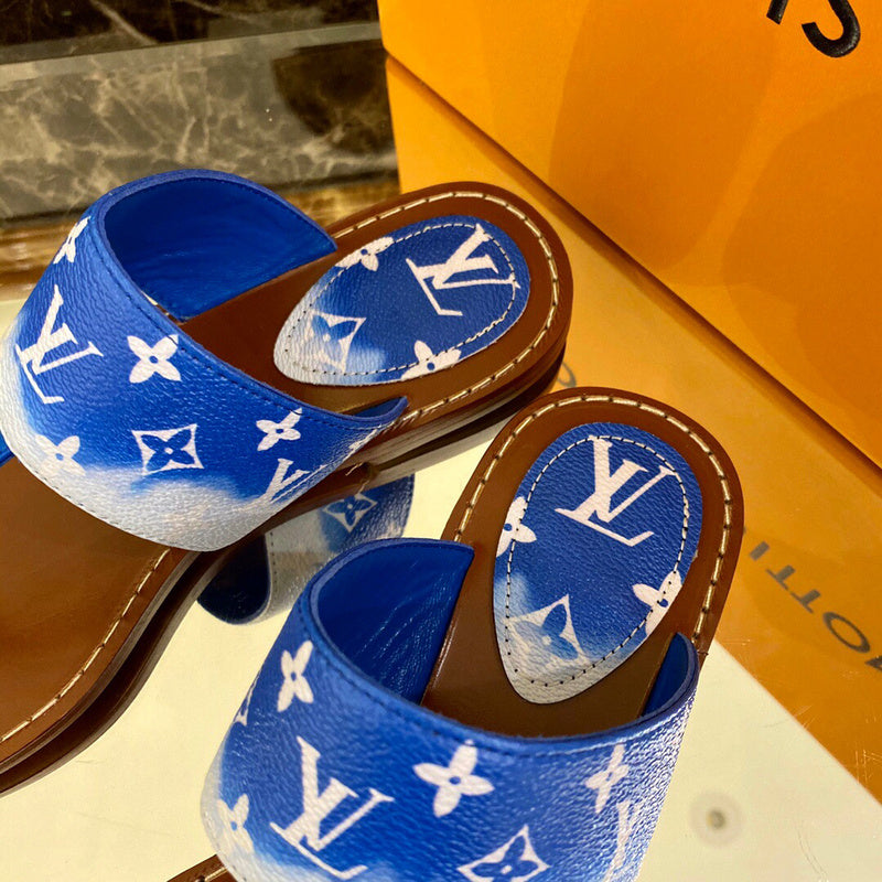 Louis Vuitton designer shoes full view