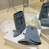 Givenchy shoes Style 161 - back heel detail