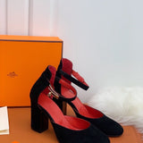 Hermes shoes Style 388 - side profile detail