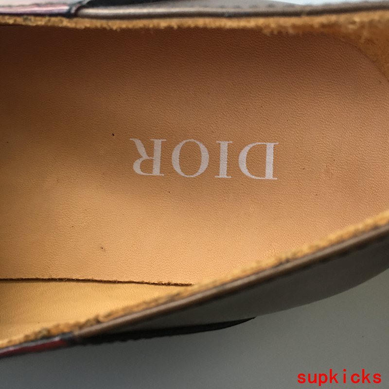 Dior Burgundy Slingback Heels - Studio Shot