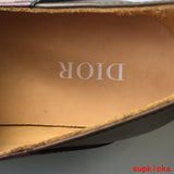 Dior Burgundy Slingback Heels - Studio Shot