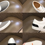 Hermès Chocolate Brown High-Top Sneakers - Detail Shot of Craftsmanship