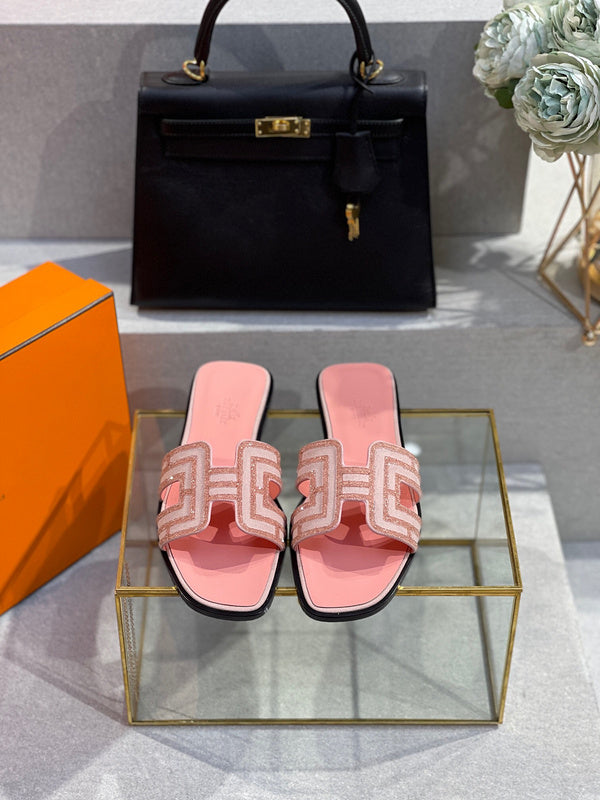 Hermes shoes Style 291 - top view showing design