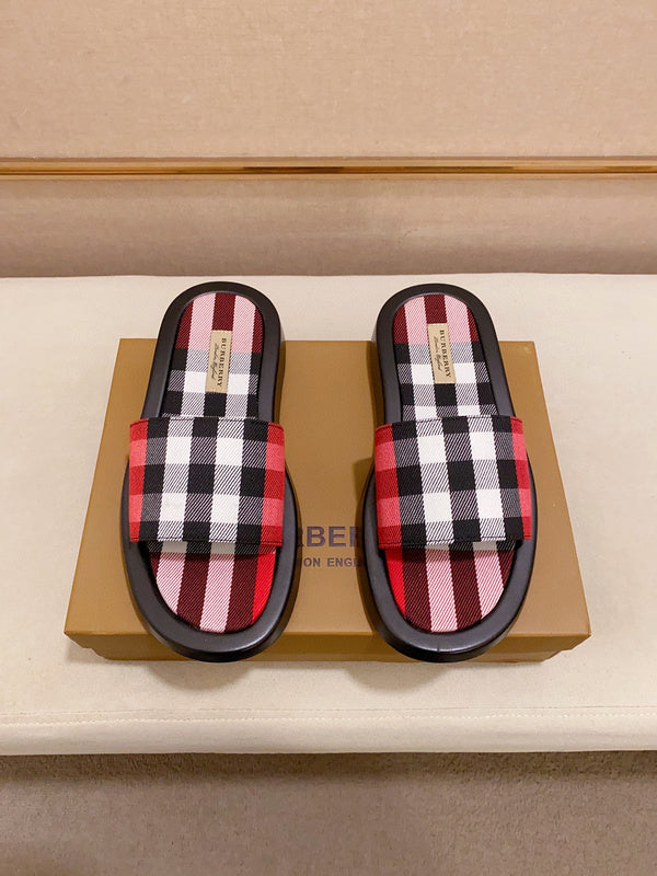 Burberry Red Ankle Boots - Lifestyle Styling Shot