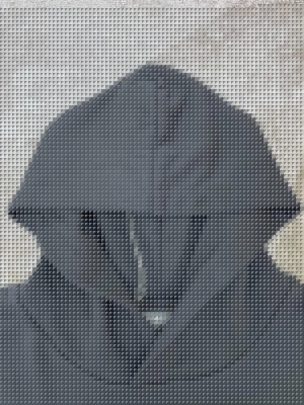 Full silhouette view of Amiri luxury piece style No.113