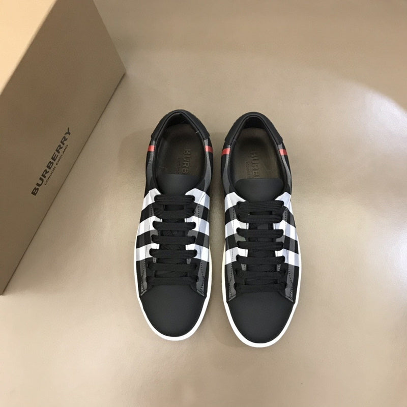 Burberry Nude Chunky Platform Sneakers - Back View