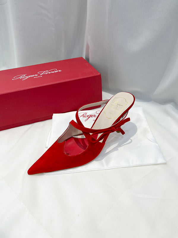 Roger Vivier designer shoes full view