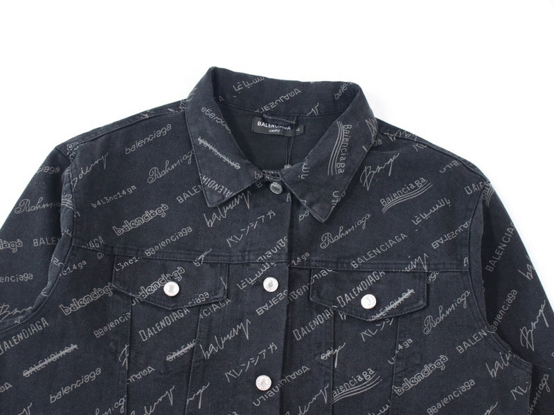 Close-up of Balenciaga designer clothing craftsmanship