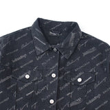 Close-up of Balenciaga designer clothing craftsmanship