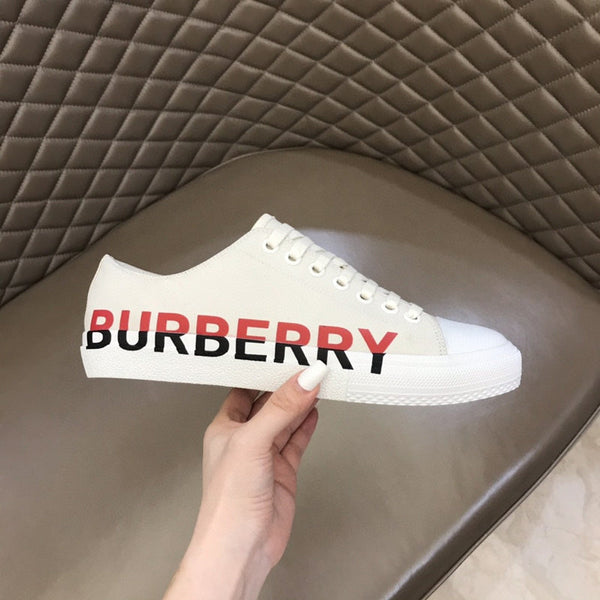 Burberry Camel Pointed-Toe Flats - Front View