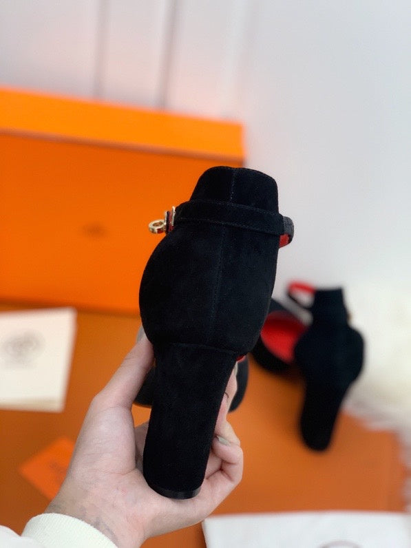 Hermès Camel Ankle Boots - Detail Shot of Craftsmanship