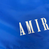 Close-up of Amiri t-shirt craftsmanship
