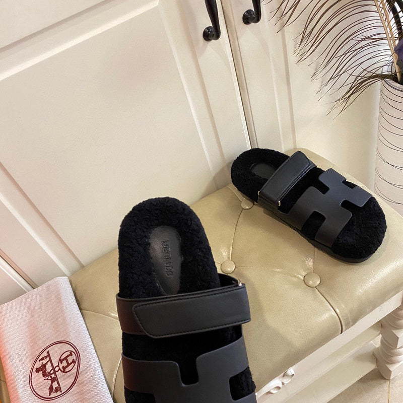 Hermès Chocolate Brown Gladiator Sandals - Lifestyle Styling Shot