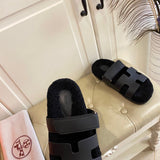 Hermès Chocolate Brown Gladiator Sandals - Lifestyle Styling Shot