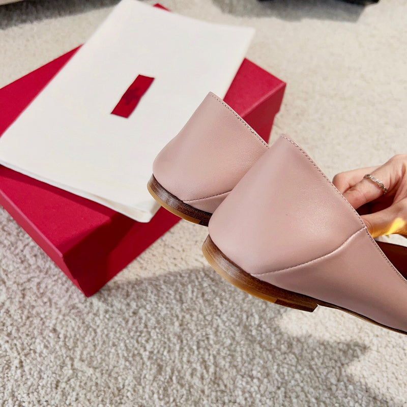 Valentino Garavani luxury shoes detail shot