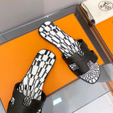 Hermes sandals Style 195 - top view showing design