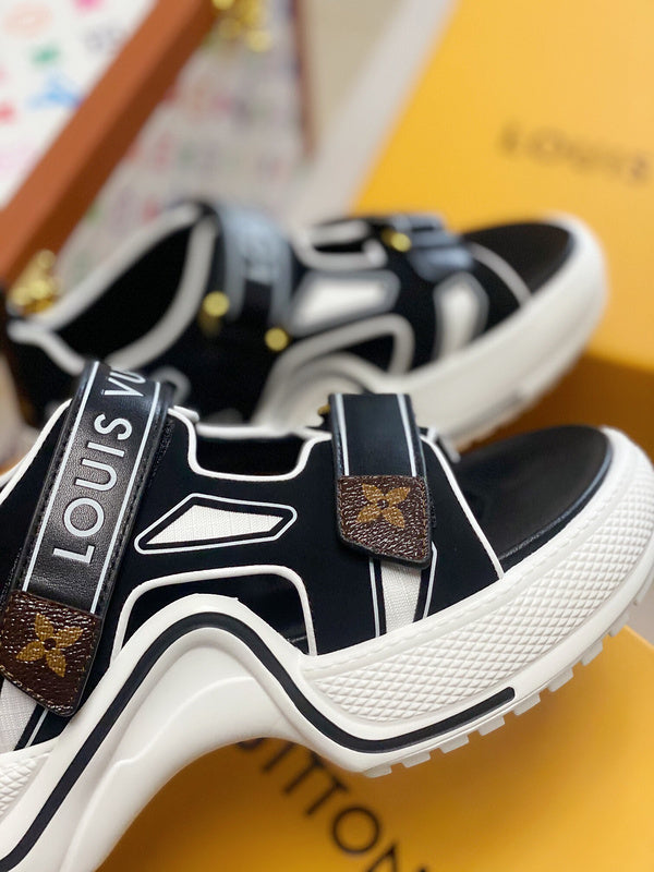 Louis Vuitton designer shoes full view