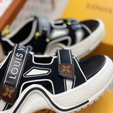 Louis Vuitton designer shoes full view