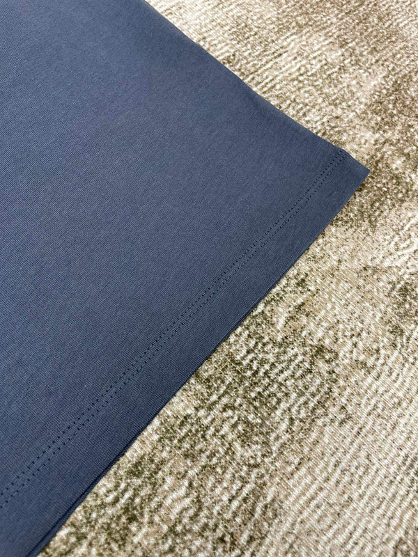 Close-up of Amiri t-shirt craftsmanship
