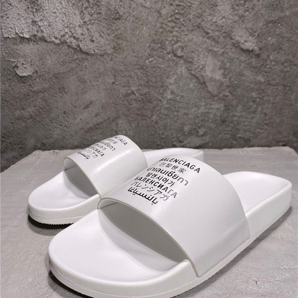 Balenciaga Red Platform Sandals - Detail Shot of Craftsmanship