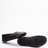 Close-up of Fendi sandals hardware and fine stitching