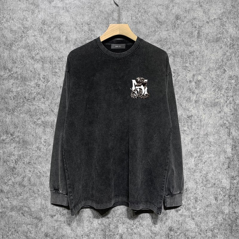 Amiri designer hoodie full view