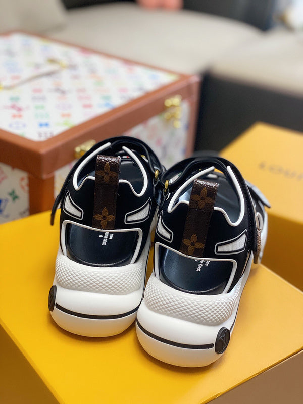 Louis Vuitton designer shoes full view
