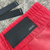 Close-up of Amiri t-shirt craftsmanship