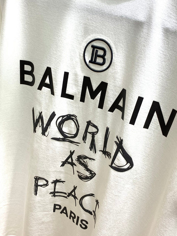 Three-quarter angle view of Balmain luxury piece style No.076