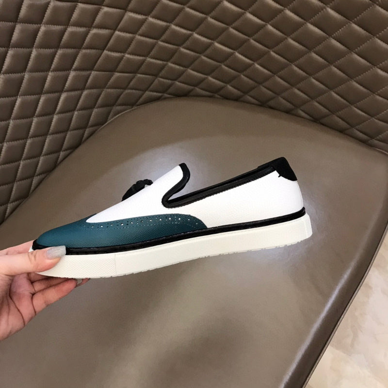 Hermes shoes Style 218 - top view showing design