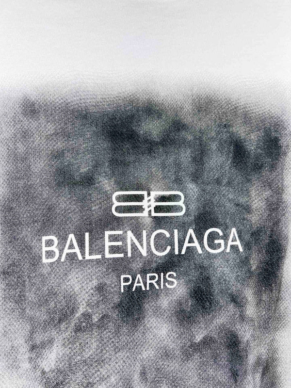 Close-up of Balenciaga designer clothing craftsmanship
