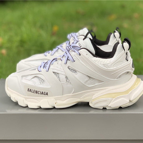 Balenciaga shoes Style 376 - front view, statement logo accent