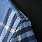 Close-up of Burberry designer clothing craftsmanship