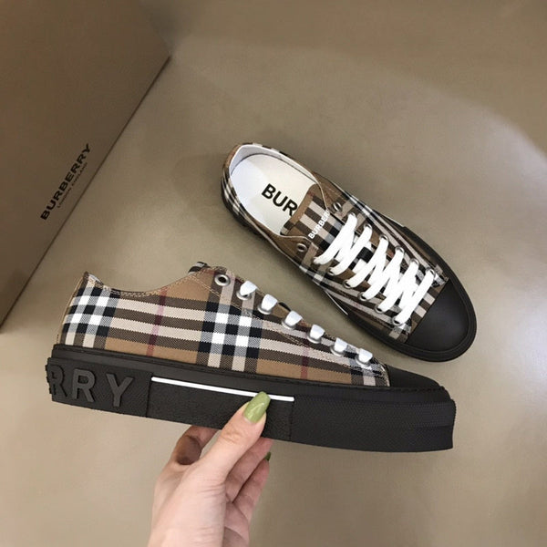 Burberry Black Classic Ballet Flats - Front View