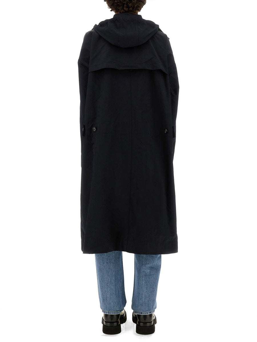 Bottega Veneta Jackets? Bottega Veneta Men Hooded Trench Coat Luxury Designer Outerwear Jacket