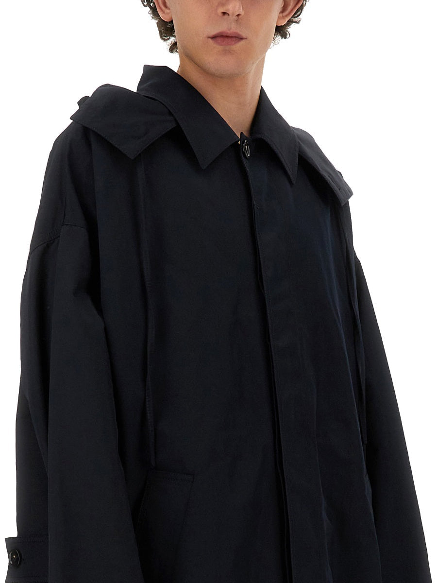 Bottega Veneta Jackets? Bottega Veneta Men Hooded Trench Coat Premium Casual Designer Jacket